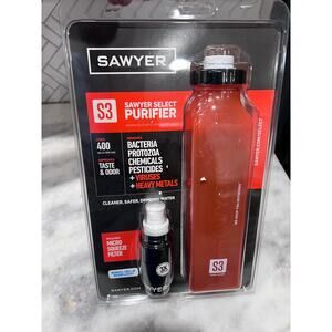 Sawyer S3 Select Water Purifier Bottle – New, Sealed